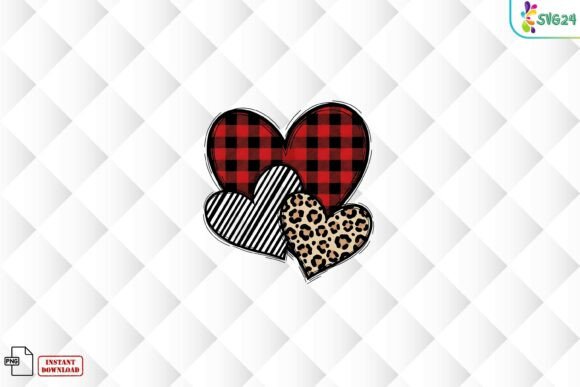 Download Buffalo Strip Leopard Hearts Cluster Png - Premium Resources