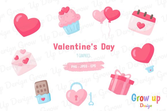 Download Happy Valentine's Day Icons Set - Premium Bundle